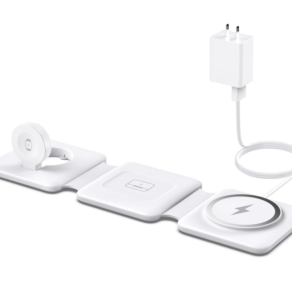 Charging Station for Apple Multiple Devices - 3 in 1 Foldable